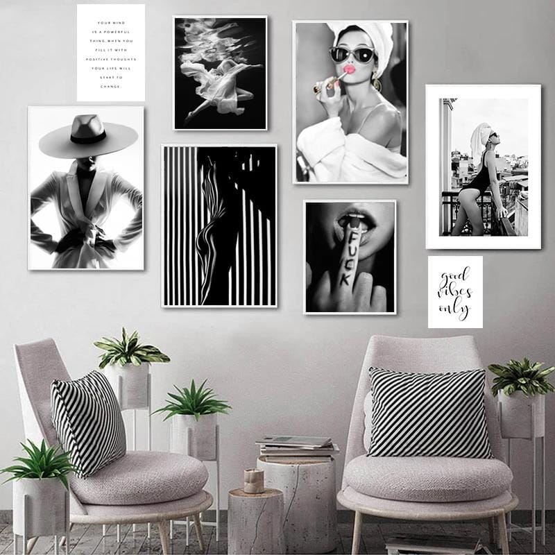 Black + White Post Modern Photography